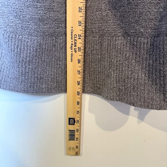 Barefoot Dreams CozyChic Lite Circle Cardigan Blue Gray Size M - Picture 9 of 11